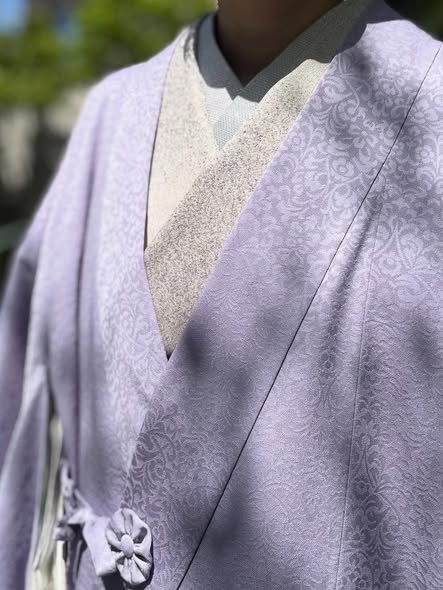 本加賀友禅の道中着